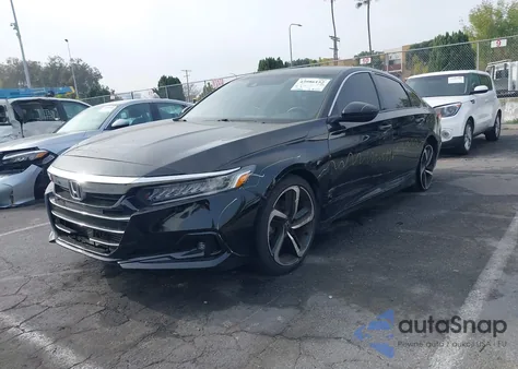 2021 Honda Accord Sport Special Edition from USA, damaged, VIN 1HGCV1F48MA021811